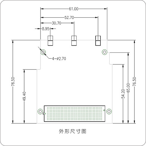 88327755 高速采集回放FMC子卡