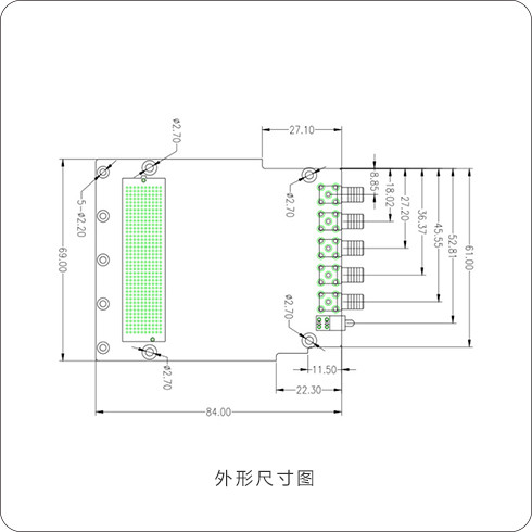 88327766 通用四通道FMC-AD子卡